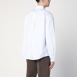 Our Legacy Powder Blue Shirt Monogramming Embellishment