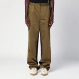 Wales Bonner Khaki Green Tailored Elasticated Trousers