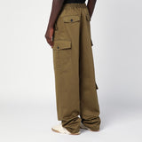 Wales Bonner Khaki Green Tailored Elasticated Trousers