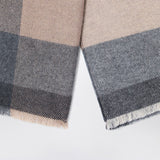 Brunello Cucinelli Colour-block Scarf in Wool and Cashmere