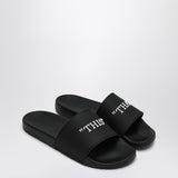 Off White Black ThisThatPrint Signature Slide Sandals