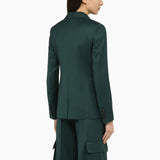 Amiri Forest Green DoubleBreasted Tailored Fit Jacket