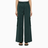Amiri Forest Green Wide Legged CargoPockets Trousers