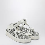 Palm Angels Suicoke Black Platform VelcroFastening Sandals