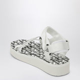 Palm Angels Suicoke Black Platform VelcroFastening Sandals