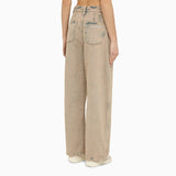 Palm Angels Pinkish Wide Leg Jeans PremiumQualityExclusive