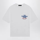 Dsquared2 White Logo Patch Pocket Short Sleeve T Shirt
