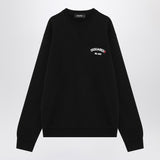 Dsquared2 Black cotton sweatshirt with logo
