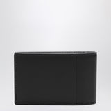 Maison Margiela Black button card holder with logo