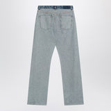 MM6 Maison Margiela Two-tone washed jeans