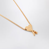 Ami Paris Goldplated StatementNecklace Ami De Coeur